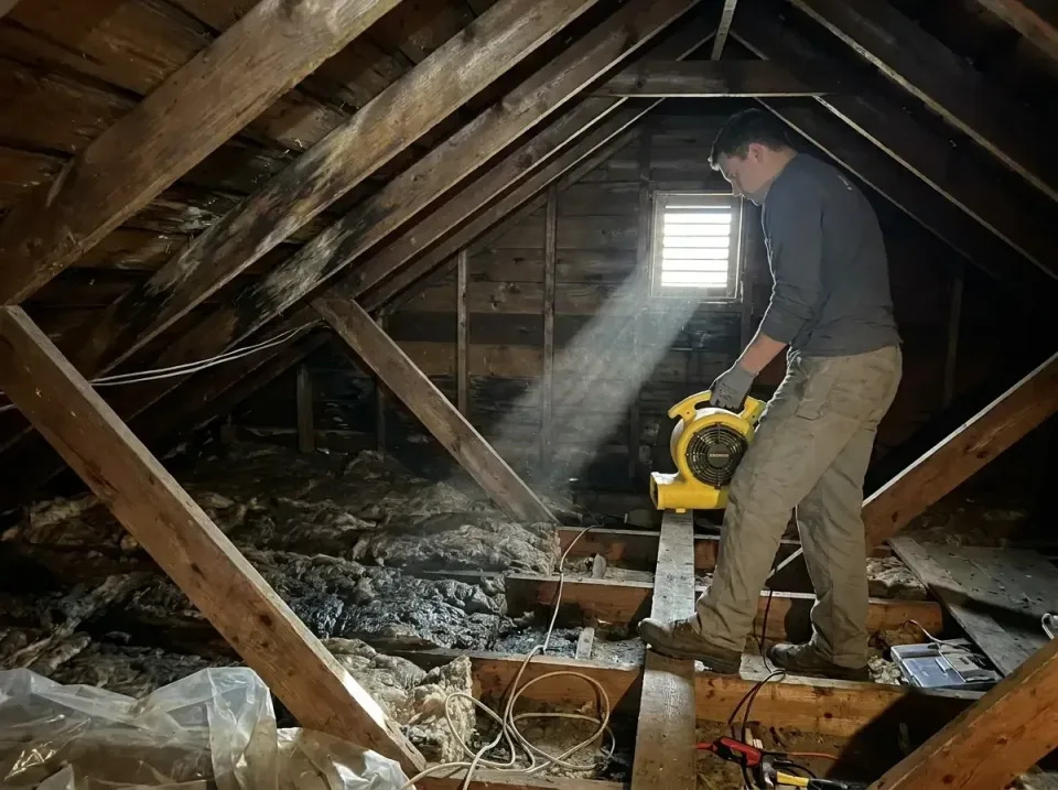attic-water-damage-drying-proc-007 — frequently asked questions, Emergency Water Extraction & 24/7 Flood Response in Robstow…